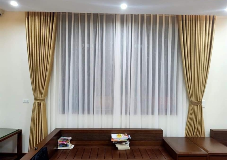 Công Trình Màn Cửa Xuyên mộc