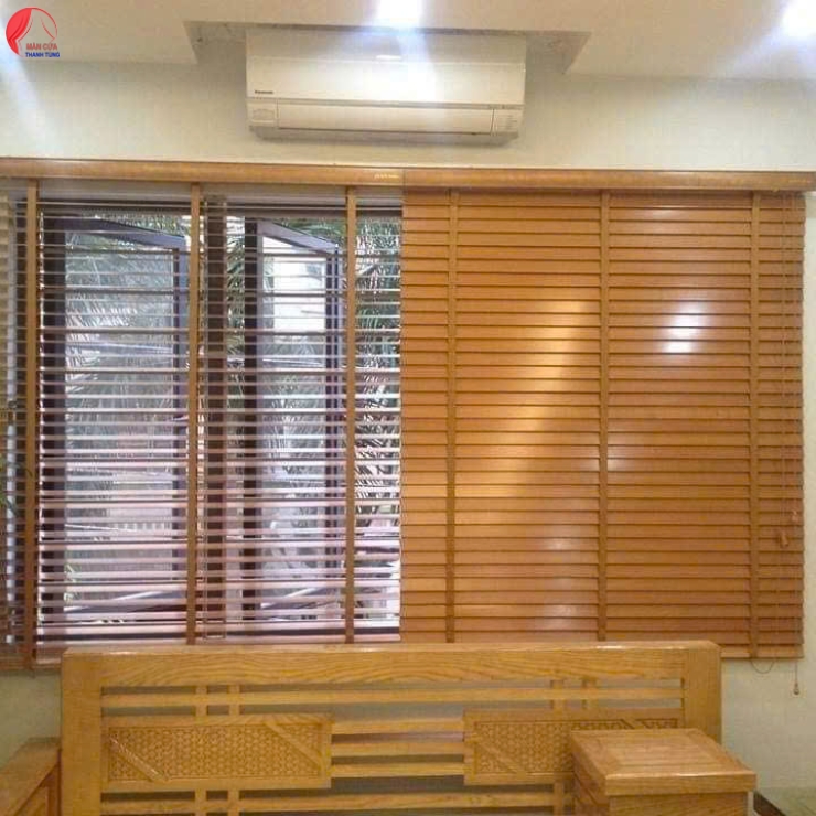 Màn sáo gỗ cao cấp